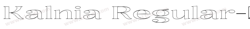 Kalnia Regular字体转换 Kalnia Regular字体转换